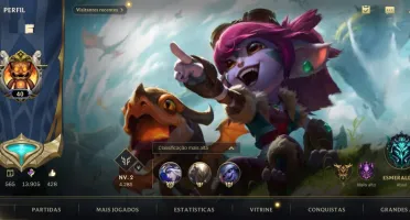 WILD RIFT 63 SKINS {8 LENDÁRIAS}; PASSE ON; DADOS DE CRIAÇÃO