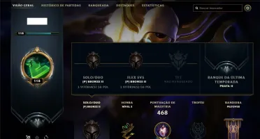 Conta bronze 2 com TODOS os champs e 105 skins