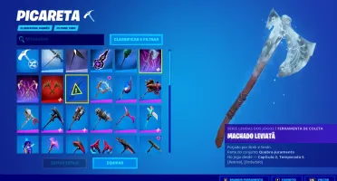 conta fortnite cavaleiro negro