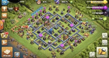Clash of clans Cv12 Quase Full