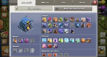 Clash of clans Cv12 Quase Full