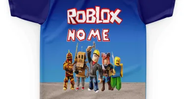 Camiseta Camisa ROBLOX Infantil e Adulto