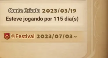Conta Summoner War 13 nat 5