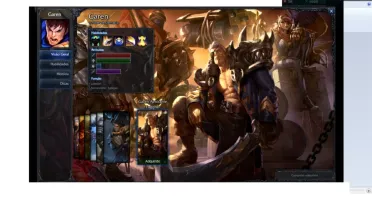 Conta league of legends//prata 5//33 campeões