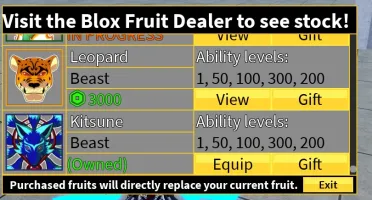 conta roblox full e frutas permanentes (kitsune, rumble etc)