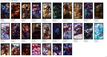 PROMOÇÃO: CONTA 64 CAMPEÕES E 27 SKINS