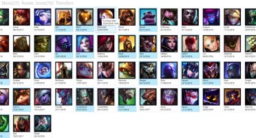 PROMOÇÃO: CONTA 64 CAMPEÕES E 27 SKINS