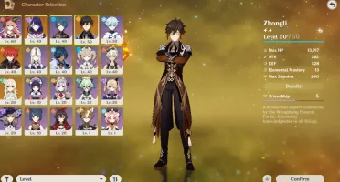 Zhongli + Raiden Shogun