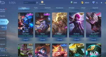 Conta Perfeita mobile legends