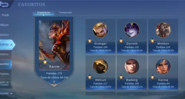 Conta Perfeita mobile legends
