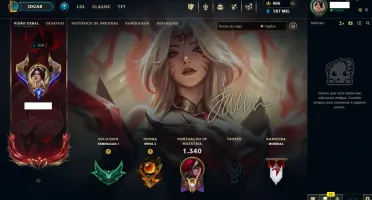 conta lol | skin Faker assinatura + Uzi + Caps | 500+ Skins