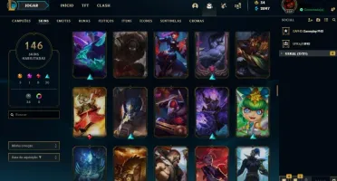 Acc Legaue of Legens Platina 1, 146 skins