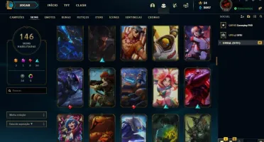 Acc Legaue of Legens Platina 1, 146 skins