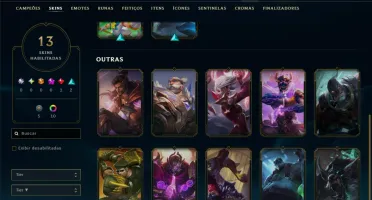 Esmeralda 2 com 40 Champs e 13 Skins