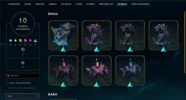 Esmeralda 2 com 40 Champs e 13 Skins