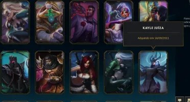 Conta League of Legends Full Acesso 4URS Rammus Rei e outras
