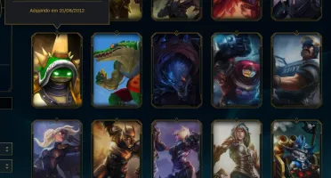 Conta League of Legends Full Acesso 4URS Rammus Rei e outras
