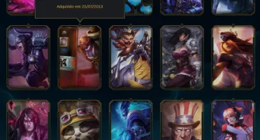 Conta League of Legends Full Acesso 4URS Rammus Rei e outras