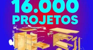 Pack Marcenaria 16.000 Projetos - Faça Você Mesmo + Brindes