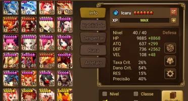 Conta Nat 5 Ld Asima Summoners War