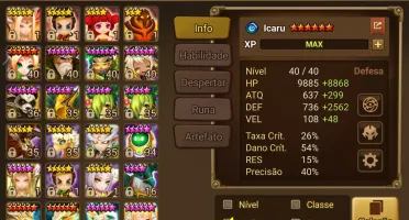 Conta Nat 5 Ld Asima Summoners War