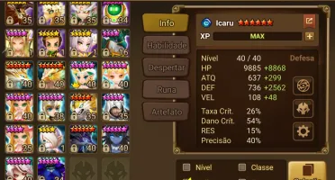 Conta Nat 5 Ld Asima Summoners War
