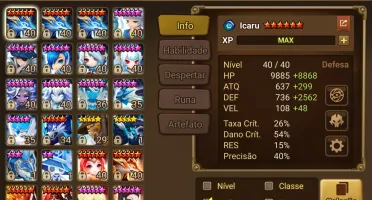 Conta Nat 5 Ld Asima Summoners War