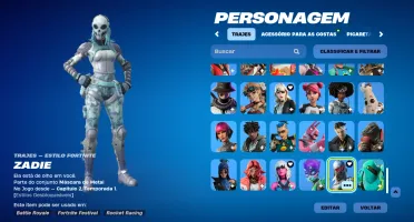 Conta Fortnite Muitas Skins Full Acesso