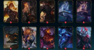 Conta LOL LV 645 Platina 4 com 251 skins (2000 reais gastos)