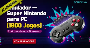 Emulador - Super Nintendo para PC (1800 Jogos)