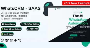 Script PHP WhatsCRM - Chatbot, Construtor de Fluxos