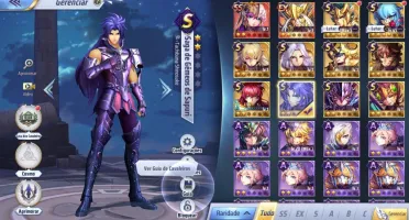 SAINTSEIYA AWAKENING A-135 + GEMAS AVANÇADAS PARA INICIANTES