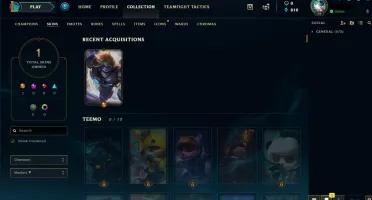 CONTA DE LOL PLATINA 3