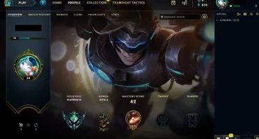 CONTA DE LOL PLATINA 3