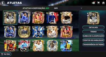 Conta FC MOBILE time ger 125