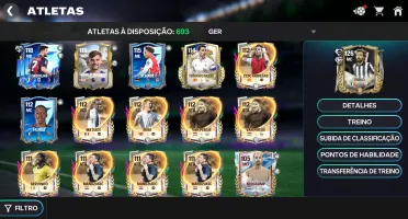 Conta FC MOBILE time ger 125
