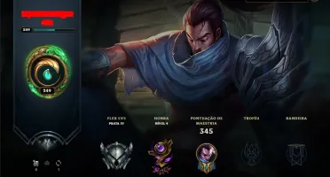 Conta League of Legends LvL 249 c/ 105 skin