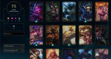 CONTA LOL 6 ANOS DE USO- VÁRIAS SKINS TOPS-ICONES TOPS