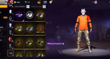 Conta de ff nível 60 muitas skins rara e muito mais