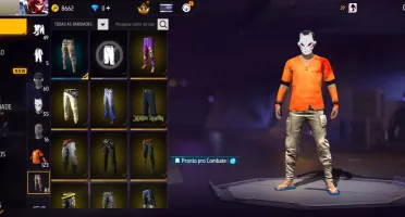 Conta de ff nível 60 muitas skins rara e muito mais