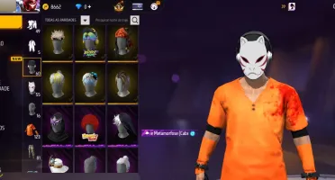 Conta de ff nível 60 muitas skins rara e muito mais