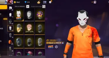 Conta de ff nível 60 muitas skins rara e muito mais