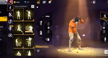 Conta de ff nível 60 muitas skins rara e muito mais