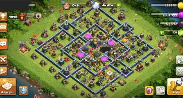 Conta clash of clans TH/CV 14 6 contrutores