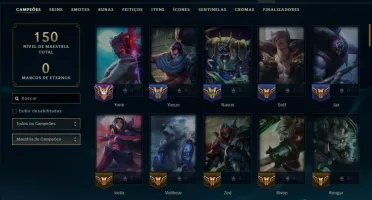Esmeralda 4 com 95 Champs e 46 Skins + 1850 RP