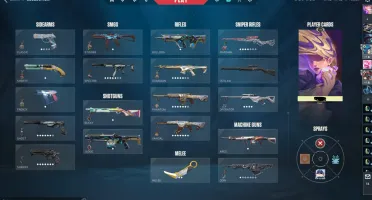 Conta lol + valorant, muitas skins