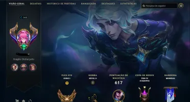 Conta lol + valorant, muitas skins