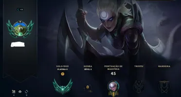 Conta de lol Platina 2