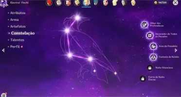 Conta top Com DILUC ALBEDO E muitos outros 4* Livro 5*