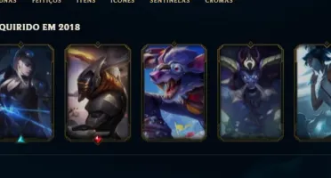 CONTA LOL GOLD 1 MMR ALTO, TODOS OS DADOS [SKINS]
